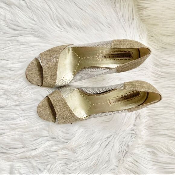 Stella McCartney clear PVC with linen pumps 6.5 - Picture 3 of 12